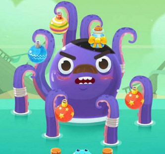 海盗来了打章鱼怎么能打中