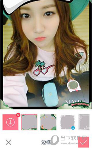 新增默认两个圣诞边框