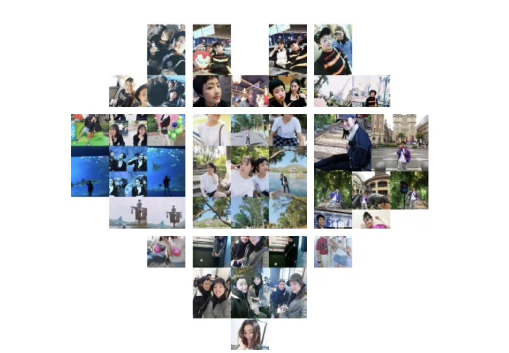 微信朋友圈九宫格心形拼图教程方法