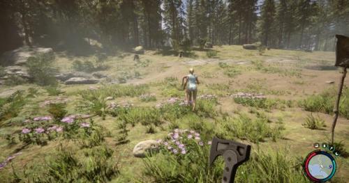 森林之子三条腿女野人位置一览