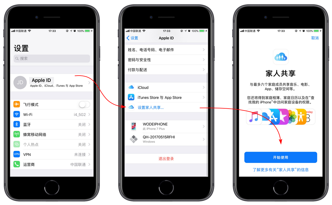 Apple 家人共享功能是什么 有什么好处