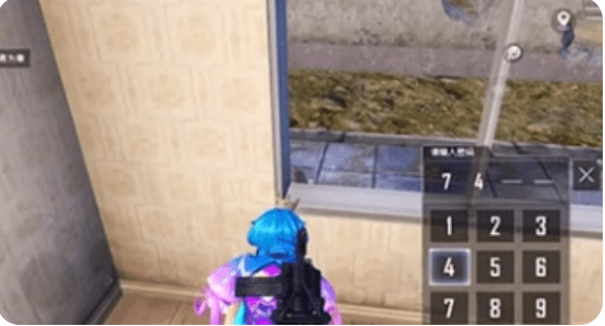 和平精英k城的密室密码是多少