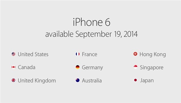 iPhone 6第二批预订市场公布