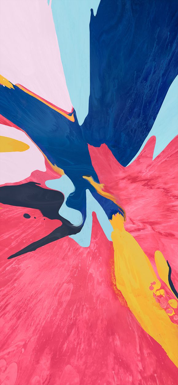 跃动的色彩：iPad  Pro  内置壁纸分享