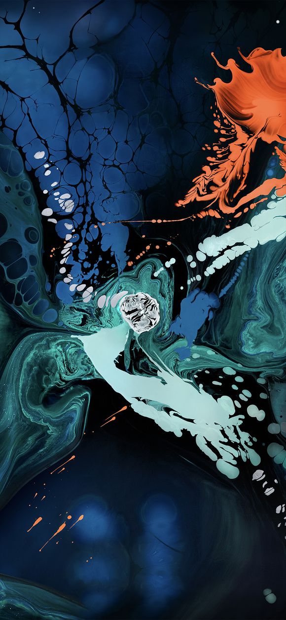 跃动的色彩：iPad  Pro  内置壁纸分享