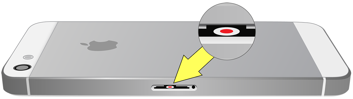 如何判断 iPhone  是否进水？各代苹果手机的防水标在什么位置？