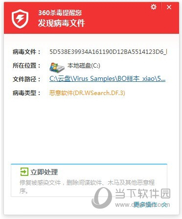 360杀毒病毒文件截图