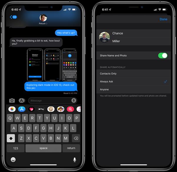 iOS13黑暗模式是什么 苹果黑暗模式效果一览