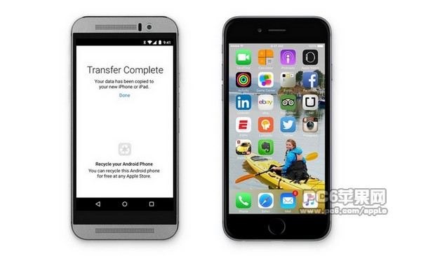苹果Move to iOS   Android资料迁移Move to iOS