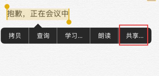 在 iPhone  上长按文字，除了复制外还可以做这些