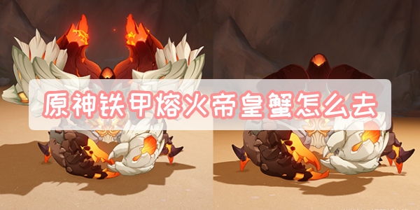 原神铁甲熔火帝皇蟹在哪 原神铁甲熔火帝皇蟹位置攻略