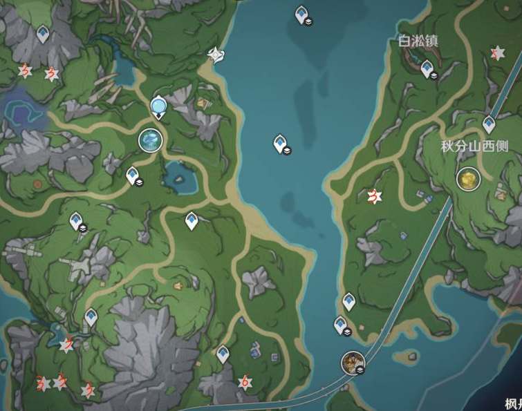 原神泡泡桔位置在哪里 原神泡泡桔采集路线图汇总
