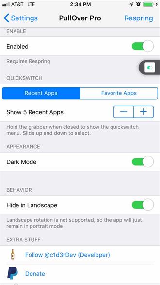 将 iPhone  后台任务切换改为视窗化模式