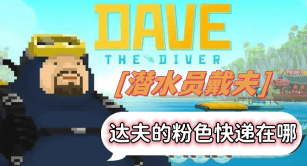 潜水员戴夫达夫的粉色快递在哪