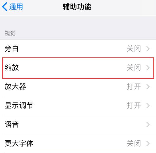 小技巧：利用“缩放”功能调整 iPhone 屏幕亮度