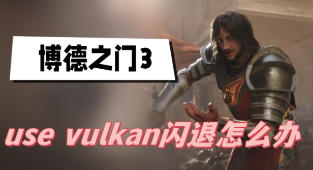 博德之门3use vulkan闪退解决方法分享