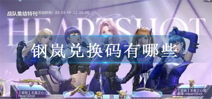 钢岚兑换码有哪些
