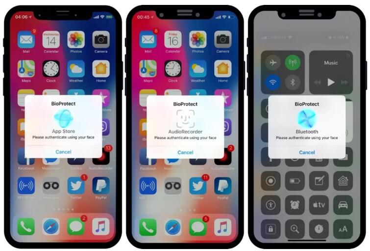 如何给 iPhone  软件单独设置密码？
