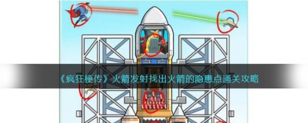 疯狂梗传火箭发射找出火箭的隐患点通关攻略 具体介绍