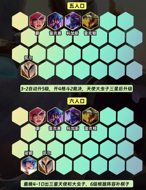 金铲铲之战S9.5斗虫天使阵容推荐 斗虫天使阵容装备搭配攻略