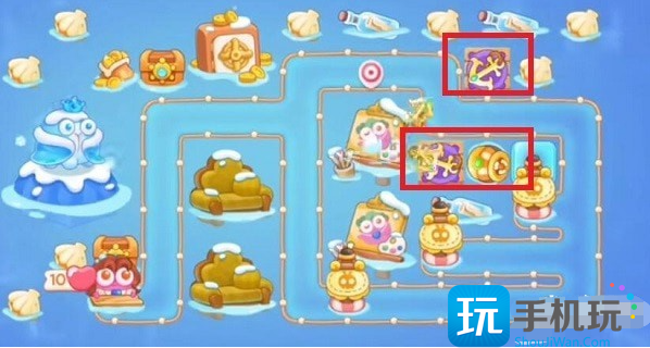 保卫萝卜4阿波尼克号第60关通关流程图2