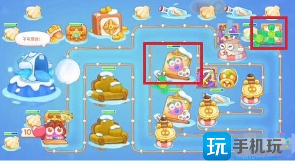 保卫萝卜4阿波尼克号第60关通关流程图3