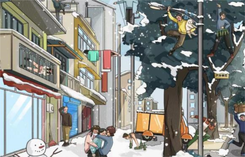 疯狂梗传冰天雪地怎么过