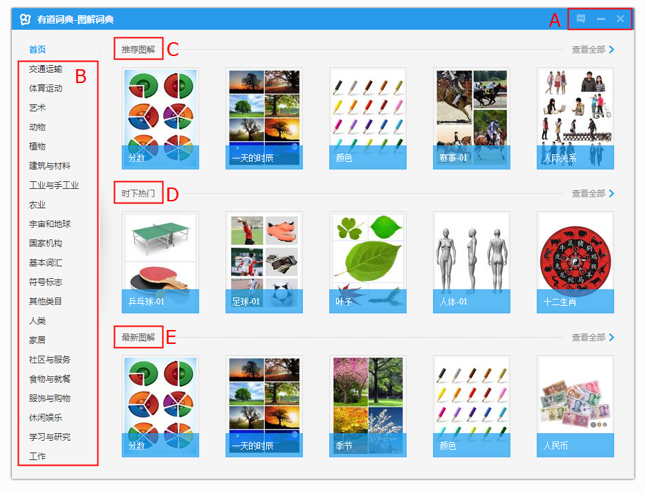 有道词典中图解词典功能怎么用 使用的方式有几种(3)