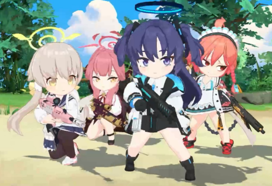 蔚蓝档案萌化小人