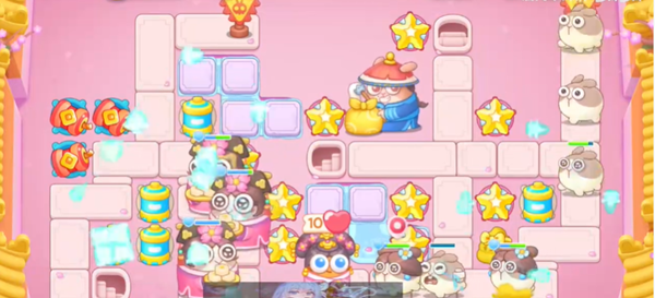 保卫萝卜4秋妃传104关通关流程