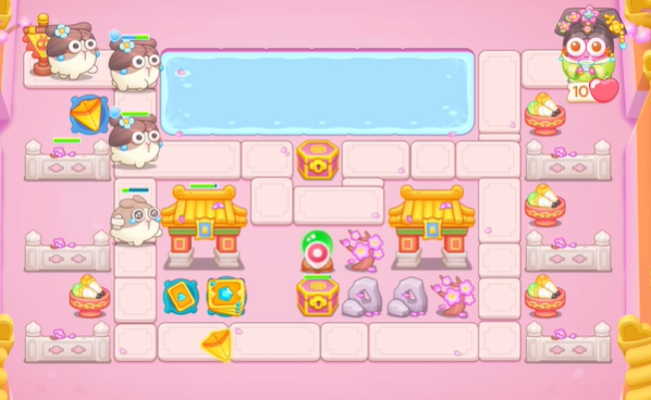 保卫萝卜4秋妃传112关攻略 秋妃传第112关图文通关步骤