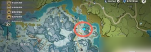 原神雪山近郊的坚冰在哪里揭秘 具体一览