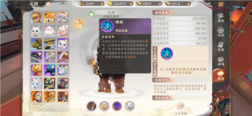 天龙八部2飞龙战天什么宠物好 宠物选择推荐