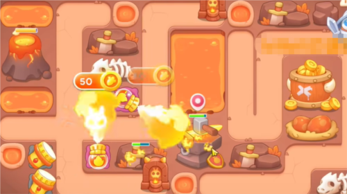 保卫萝卜4  饿龙传说第59关通关攻略2