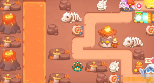 保卫萝卜4饿龙传说第56关怎么过 关卡攻略图解