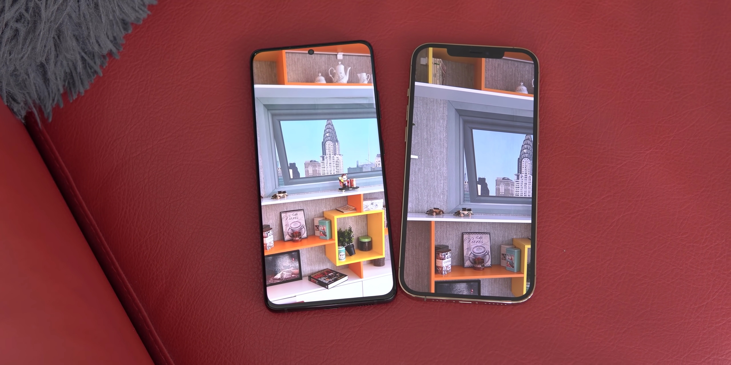 三星S21 Ultra对比iPhone  12 PM：谁更香？