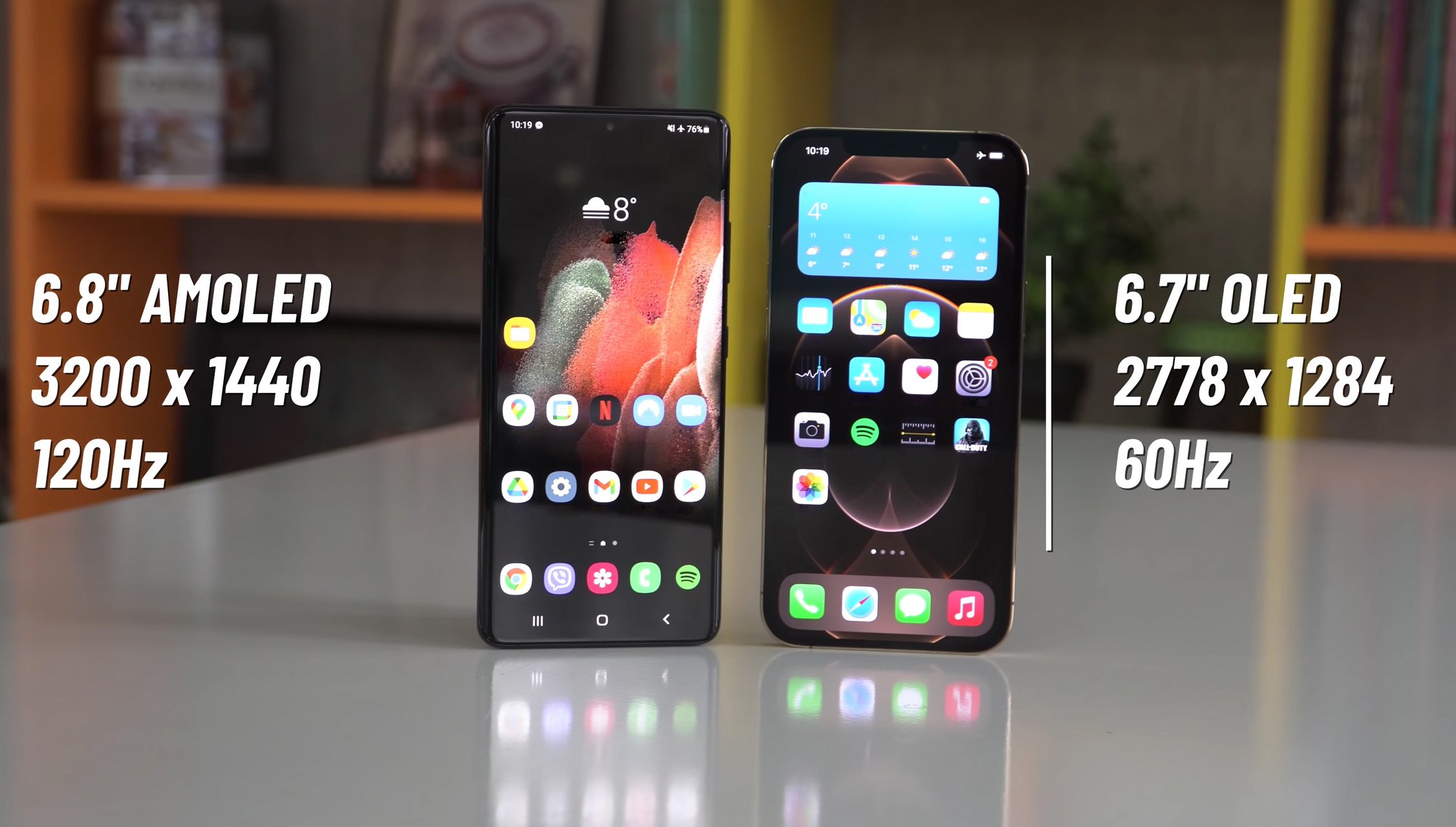 三星S21 Ultra对比iPhone  12 PM：谁更香？