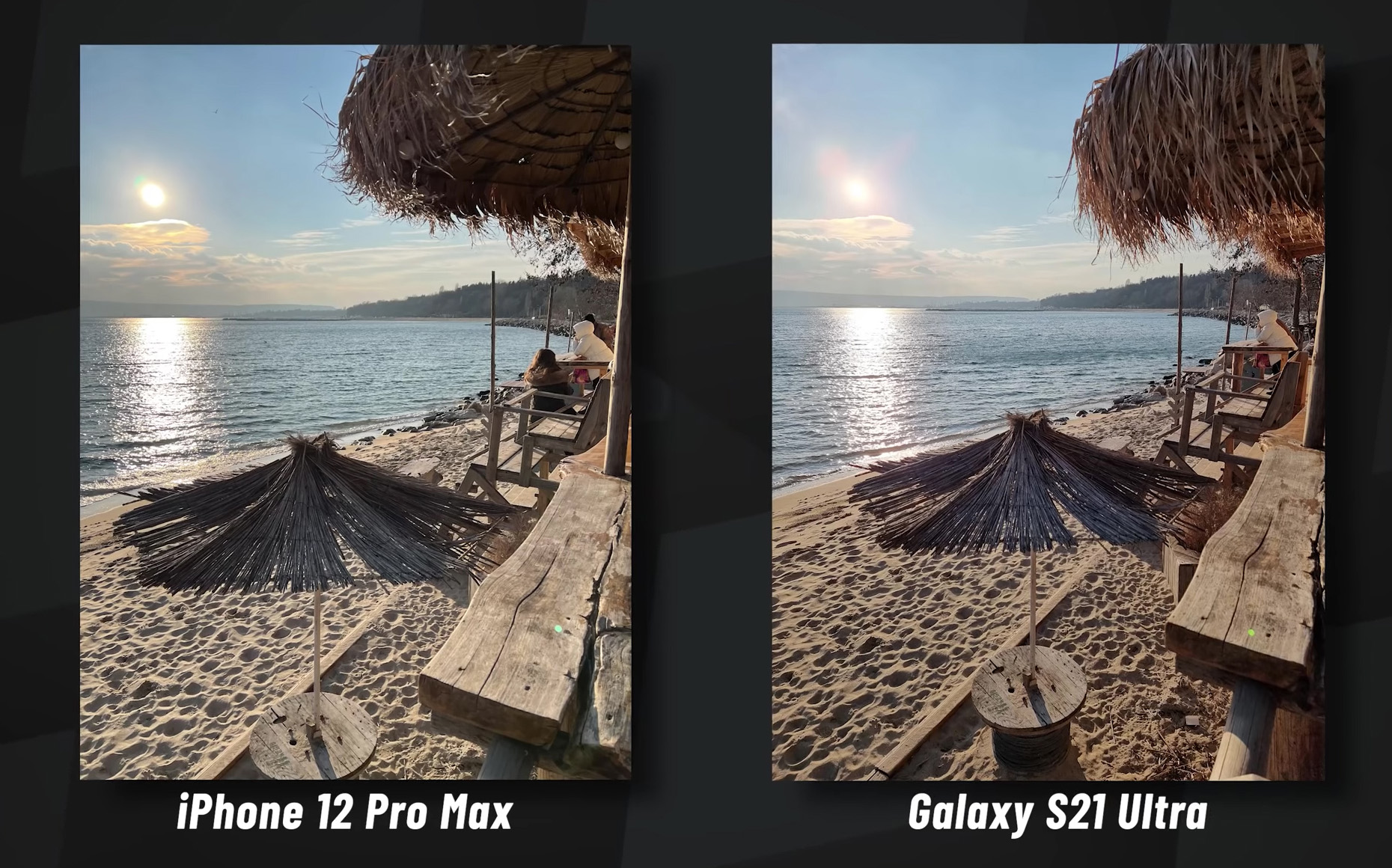 三星S21 Ultra对比iPhone  12 PM：谁更香？