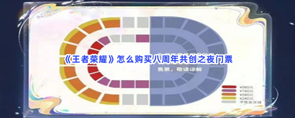 王者荣耀怎么购买八周年共创之夜门票