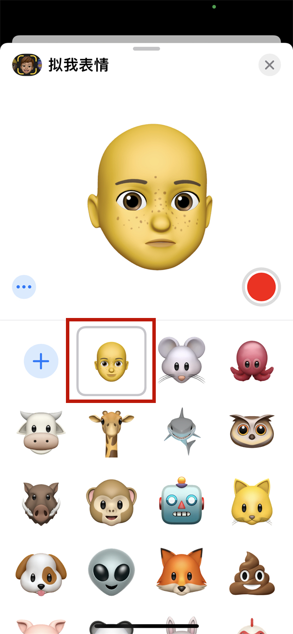 苹果手机怎么将对方的头像设置成卡通头像？苹果手机将对方的头像设置成卡通头像方法截图