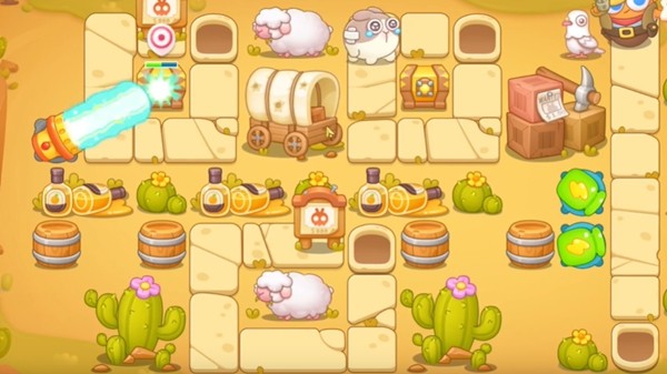 《保卫萝卜4》怎么通过波仔很忙第57关