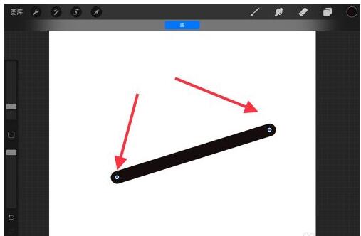 procreate怎么画直线？procreate画直线的方法教程截图