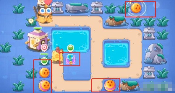 保卫萝卜4阿波道长第39关怎么过 攻略图解一览