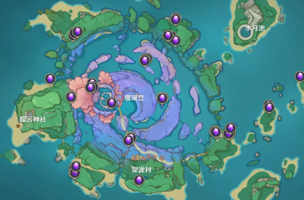 《原神》紫晶块位置5