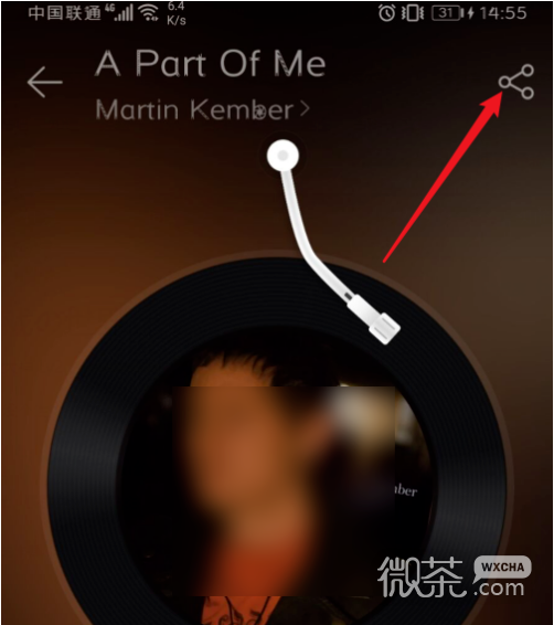 手机微信朋友圈如何发音乐