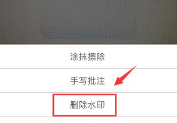 《扫描全能王》去除水印的操作方法