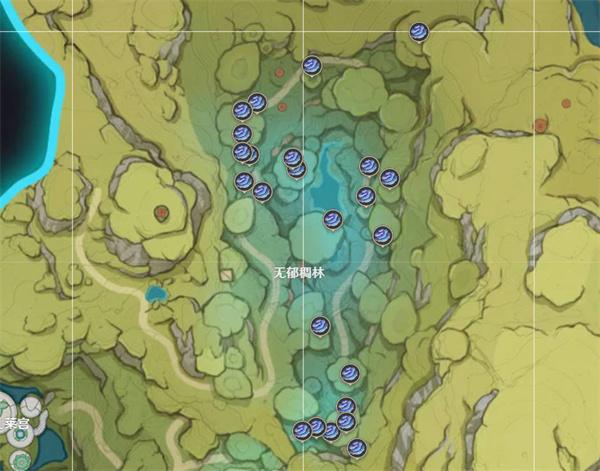 原神树王圣体菇在哪里采集 树王圣体菇采集路线