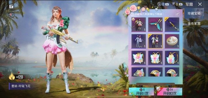 和平精英玲珑飞花多少钱？春暖花开玲珑飞花套装花费介绍