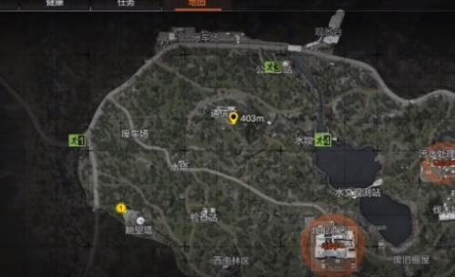 暗区突围北山花海中的塔在哪 位置坐标介绍