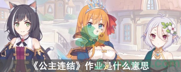 公主连结作业什么意思